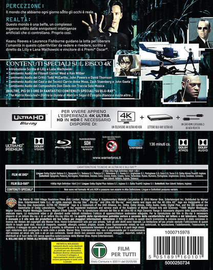Matrix (4K Ultra HD+Blu-Ray)