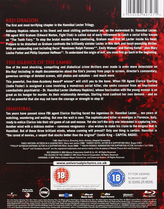 The Hannibal Lecter Trilogy