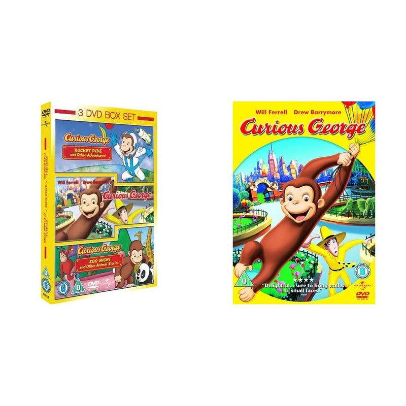 Curious George Vol 1/Vol 2/Curious George The Movie