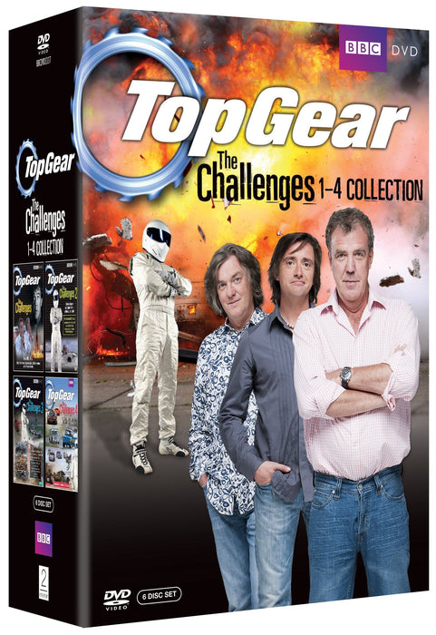 Top Gear - The Challenges 1-4 Collection