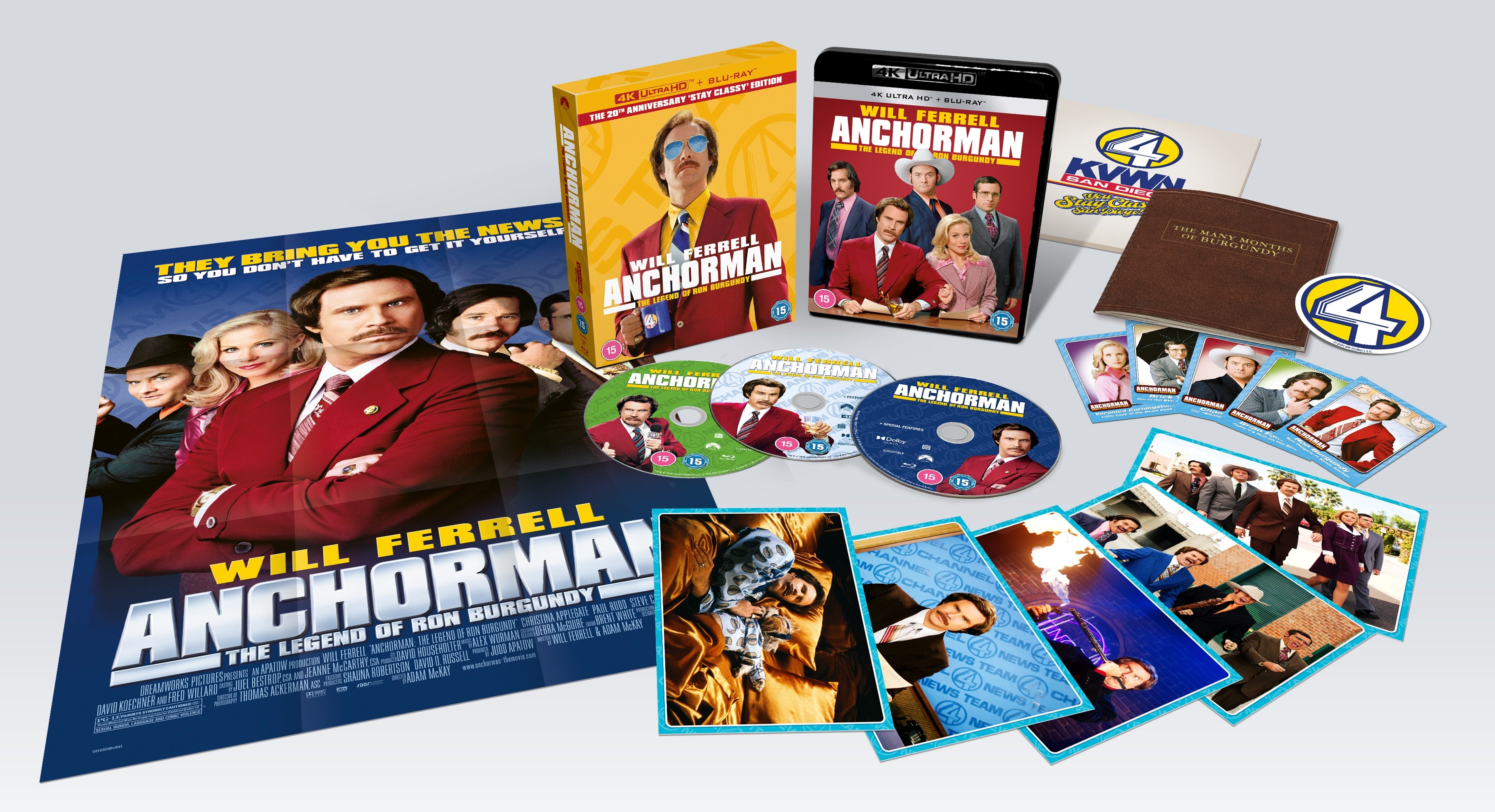 Anchorman: The Legend of Ron Burgundy 20th Anniversary Collector Edition
