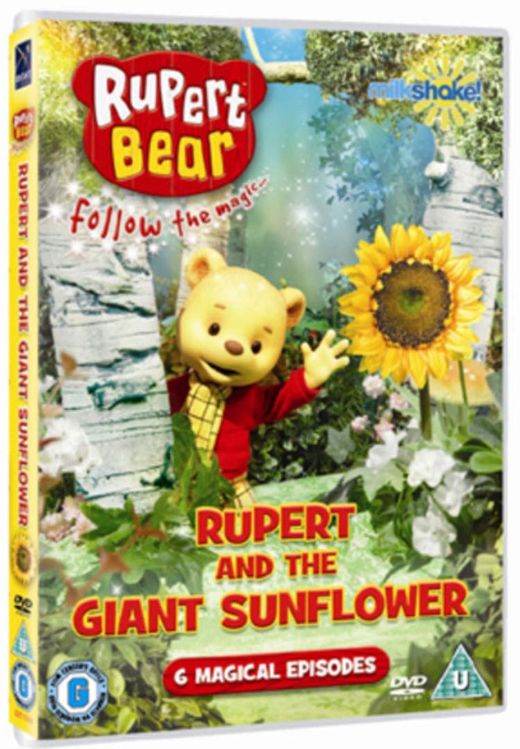 RUPERT BEAR RUPERT AND THE GIANT SUNFLOW