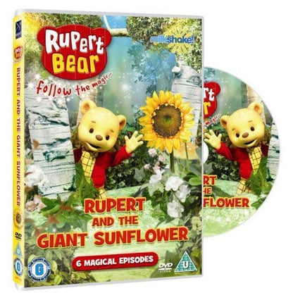 RUPERT BEAR RUPERT AND THE GIANT SUNFLOW