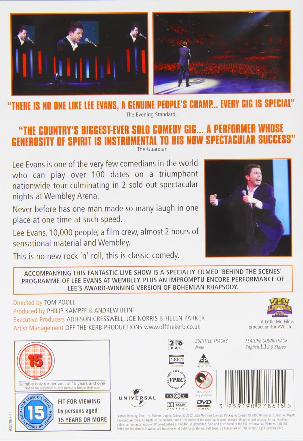 Lee Evans: Wired and Wonderful - Live at Wembley