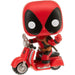 Funko Pop! Rides: Deadpool - Deadpool & Scooter - Figura de Vinilo Coleccionable - Idea de Regalo- Mercancia Oficial - Juguetes para Niños y Adultos - Comic Books Fans - Muñeco para Coleccionistas
