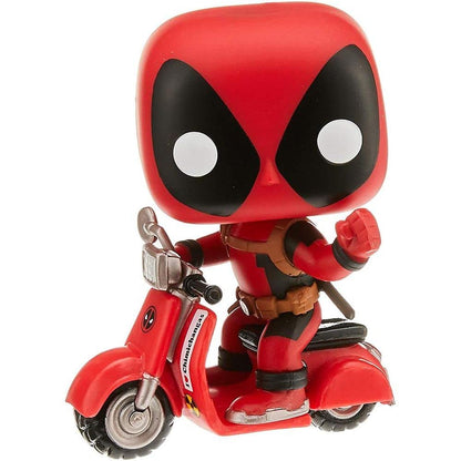 Funko Pop! Rides: Deadpool - Deadpool & Scooter - Figura de Vinilo Coleccionable - Idea de Regalo- Mercancia Oficial - Juguetes para Niños y Adultos - Comic Books Fans - Muñeco para Coleccionistas