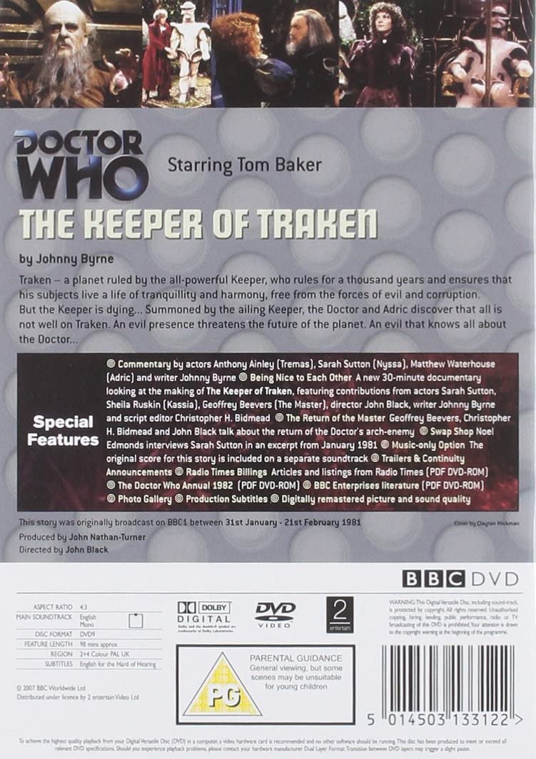 Doctor Who: New Beginnings (The Keeper of Traken/Logopolis/Castrovalva)