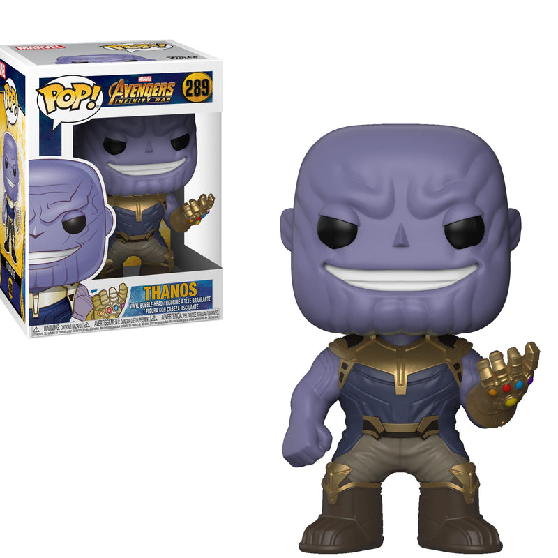 Funko POP! Marvel: Avengers Infinity War - Thanos - Collectable Vinyl Figure - Gift Idea - Official Merchandise - Toys for Kids & Adults - Movies Fans - Model Figure for Collectors and Display