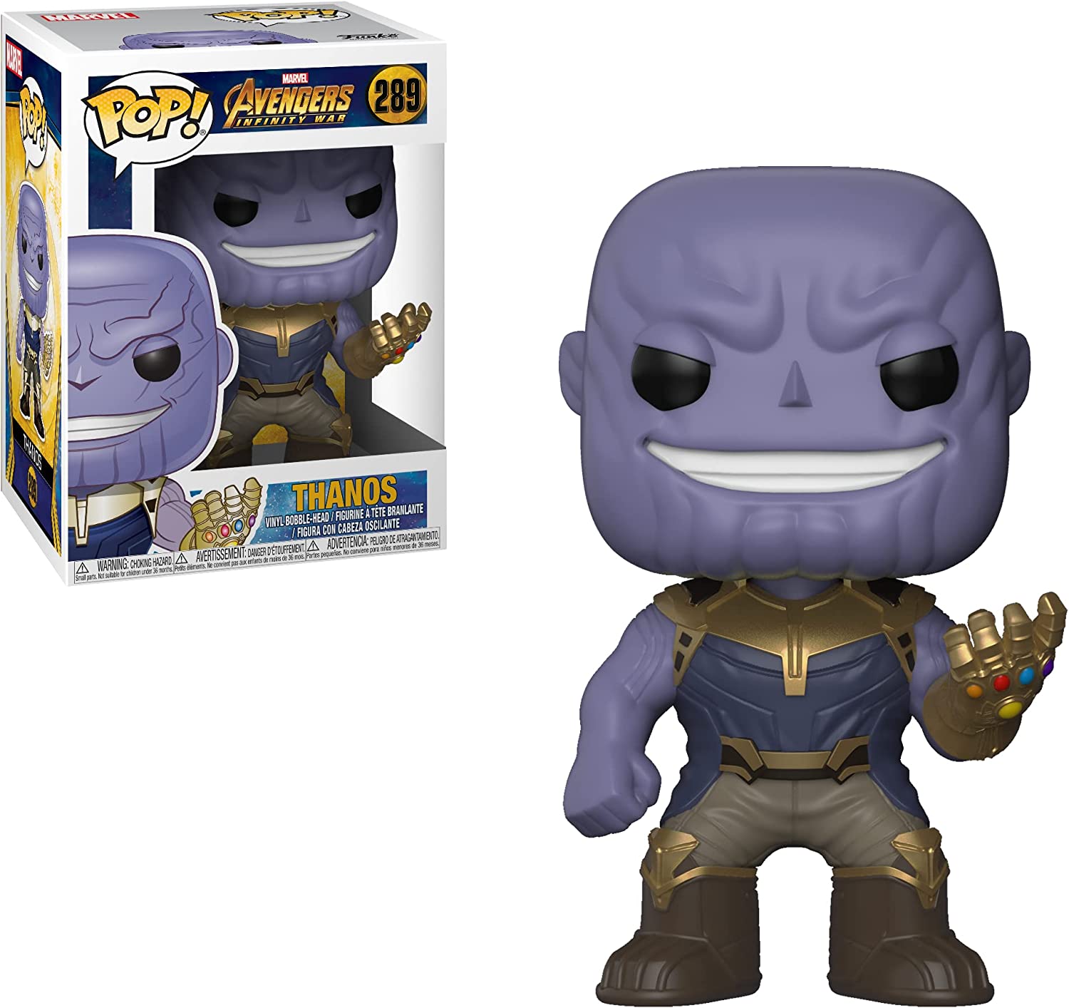 Funko POP! Marvel: Avengers Infinity War - Thanos - Collectable Vinyl Figure - Gift Idea - Official Merchandise - Toys for Kids & Adults - Movies Fans - Model Figure for Collectors and Display