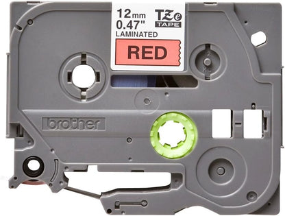 Brother TZe-431 - Black on red - Roll (1.2 cm x 8 m) 1 cassette(s) laminated tape - for Brother PT-D210, D600, H110, P750, P950, P-Touch Cube PT-P300, P-Touch Cube Pro PT-P910