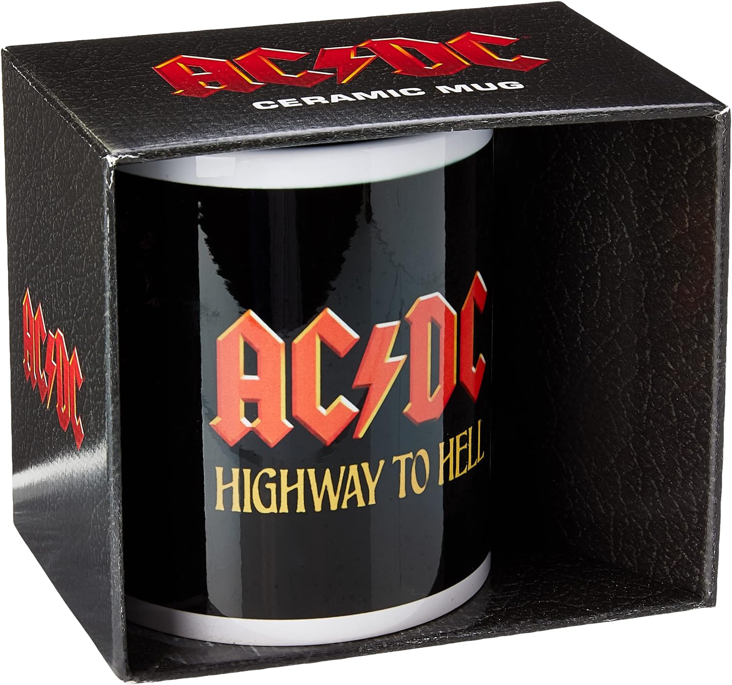 AC/DC Highway to Hell Tasse, Mehrfarbig, 1 Stück (1er Pack