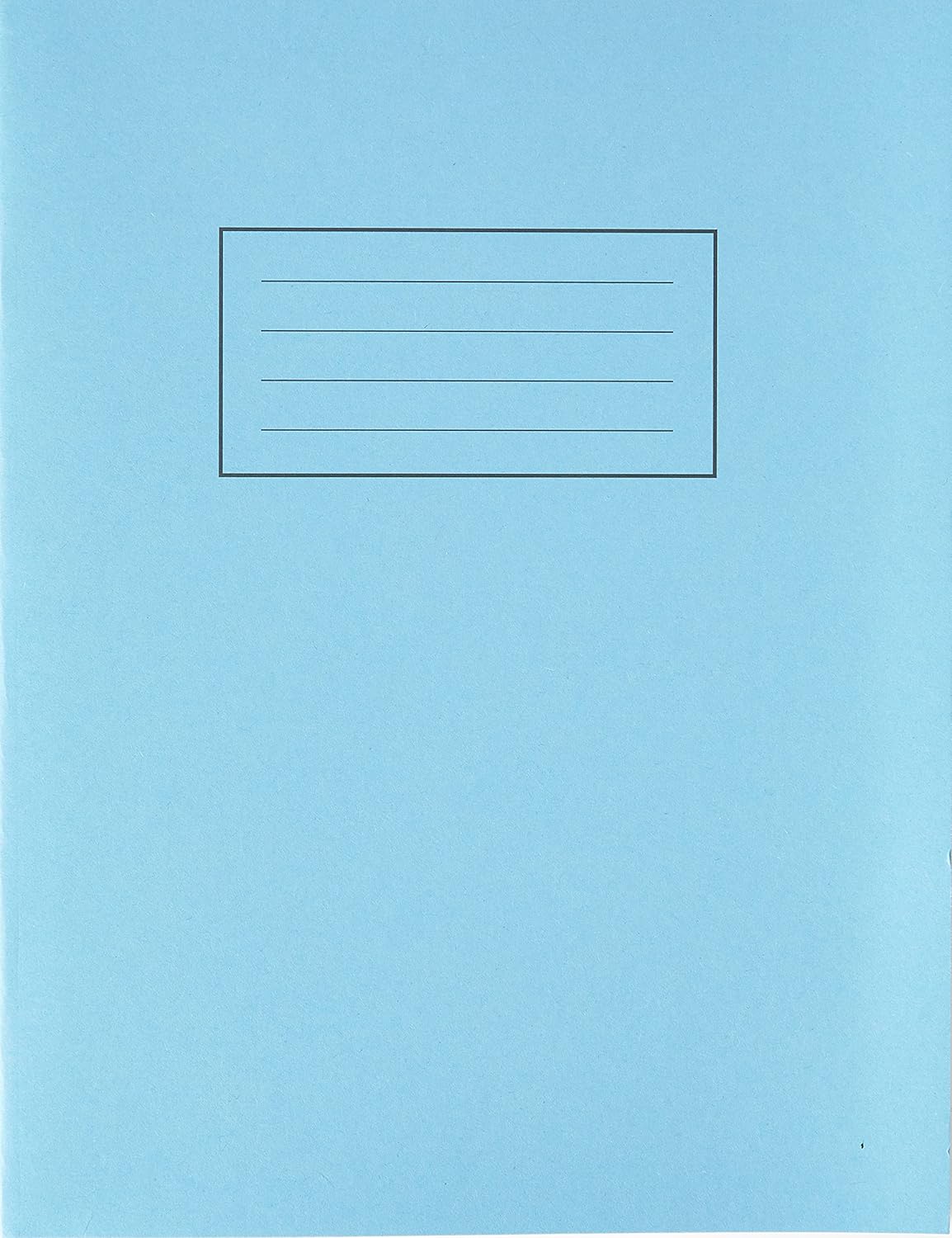 Silvine Exercise Book ruled 7mm Squares 229 x 178 mm 40 leaves Blue (Pack of 10
