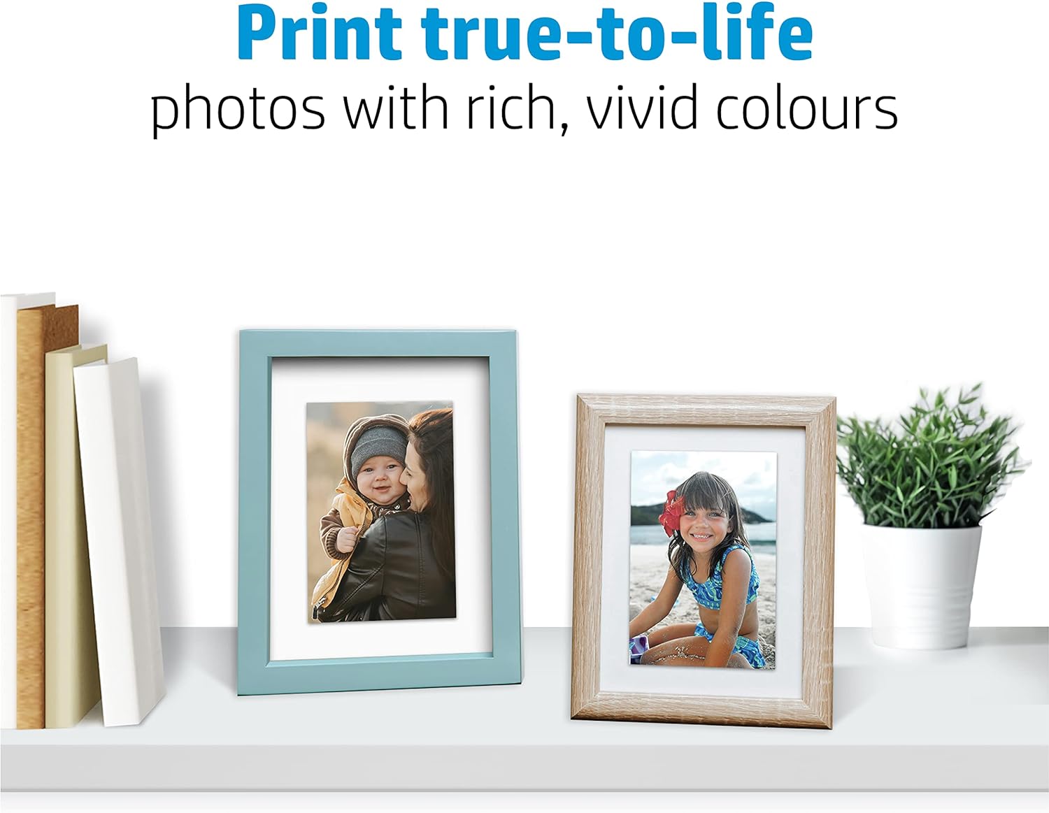 HP Q8692A Advanced Glossy Photo Paper 250gsm 10x15cm Borderless (Pack of 100), White