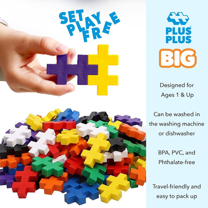Plus-Plus Midi Basic Building Set (100 Pieces)