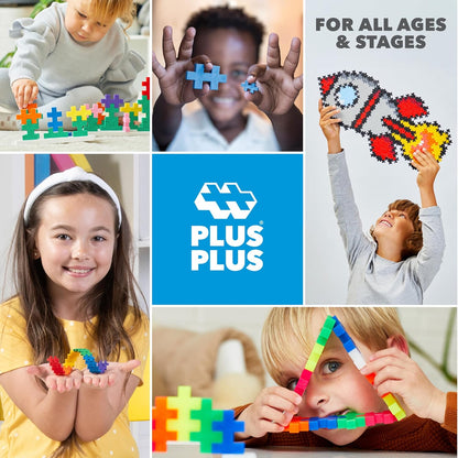 Plus-Plus Midi Basic Building Set (100 Pieces)