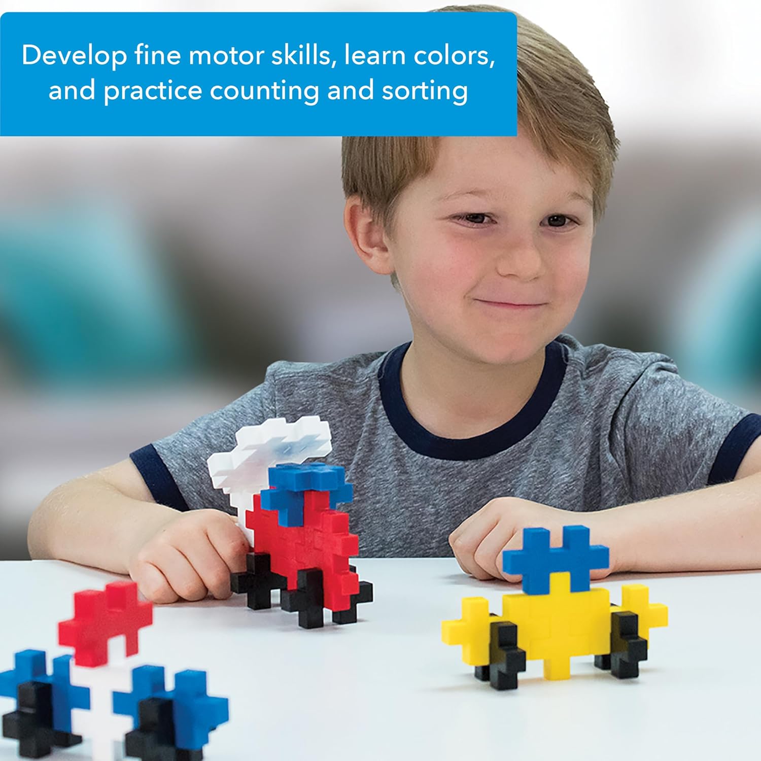 Plus-Plus Midi Basic Building Set (100 Pieces)
