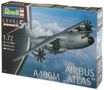Revell 03929 Airbus A400M "ATLAS" 1:72 Scale Unbuilt/Unpainted Plastic Model Kit