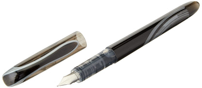Zebra Pen Fuente Disposable Fountain Pen, 0.6mm Point, Black Ink, 12-Pack 69481