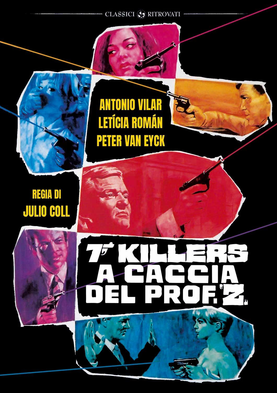 sette killer a caccia del prof. z DVD Italian Import