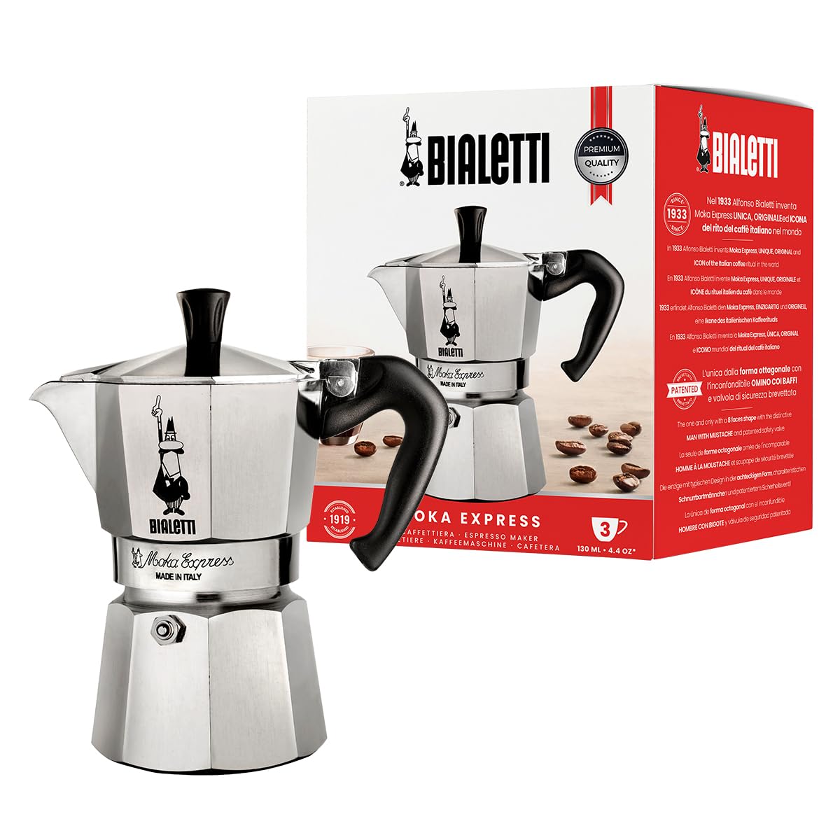 Bialetti - Moka Express - 3 Cups (1162)