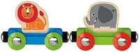 Hape E3807 Jungle Journey Railway Engine - My First Railway - Wooden Train Track Accessories