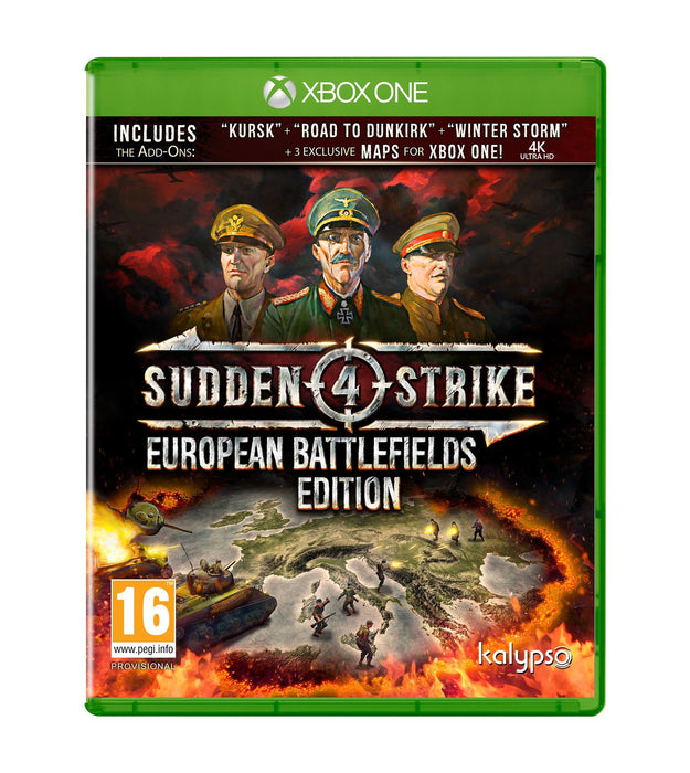 Sudden Strike 4 European Battlefields Edition (Xbox One) Single