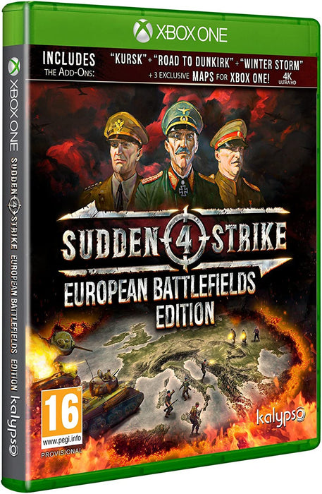 Sudden Strike 4 European Battlefields Edition (Xbox One) Single
