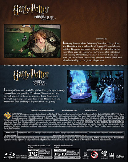 Harry Potter and the Prisioner of Azkaban / Harry Potter and the Goblet of Fire