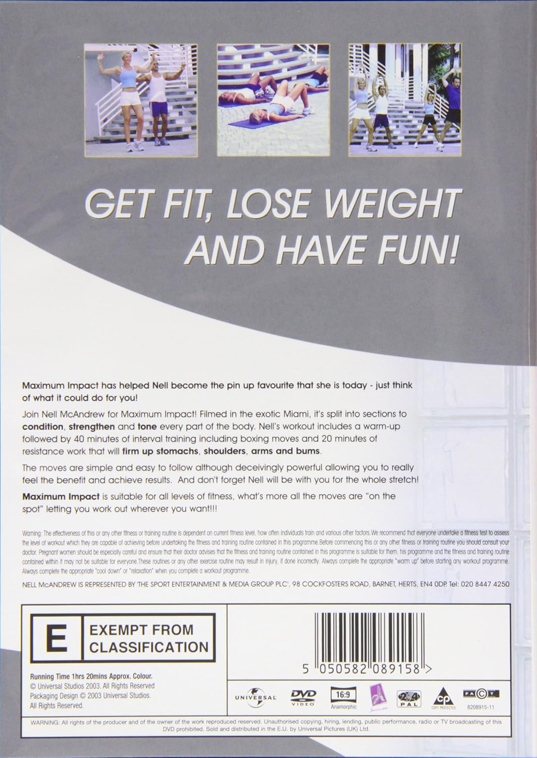 Nell Mcandrew's Maximum Impact 2003