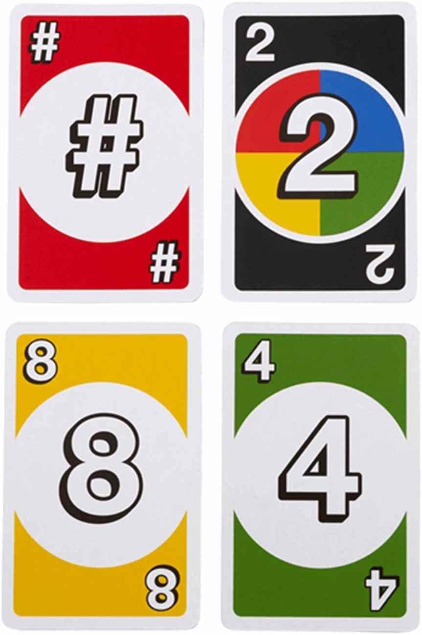 Mattel Games DOS, Uno Card Game, Mattel Games, Family card game, FRM36 2022
