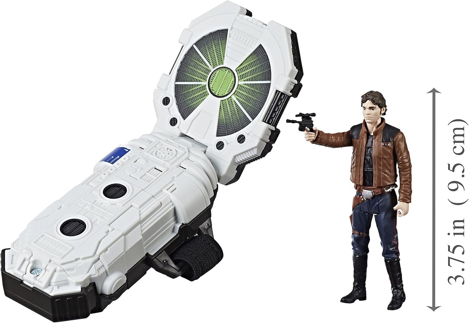 Star Wars Hasbro Kit Base Starter Set con Han Solo (Force Link 2.0), Multi-Colour, E0322103 (Lingua Italiano