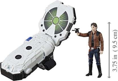 Star Wars Hasbro Kit Base Starter Set con Han Solo (Force Link 2.0), Multi-Colour, E0322103 (Lingua Italiano