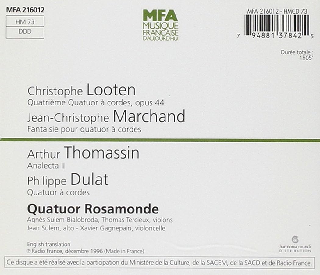 Quatuors a Cordes