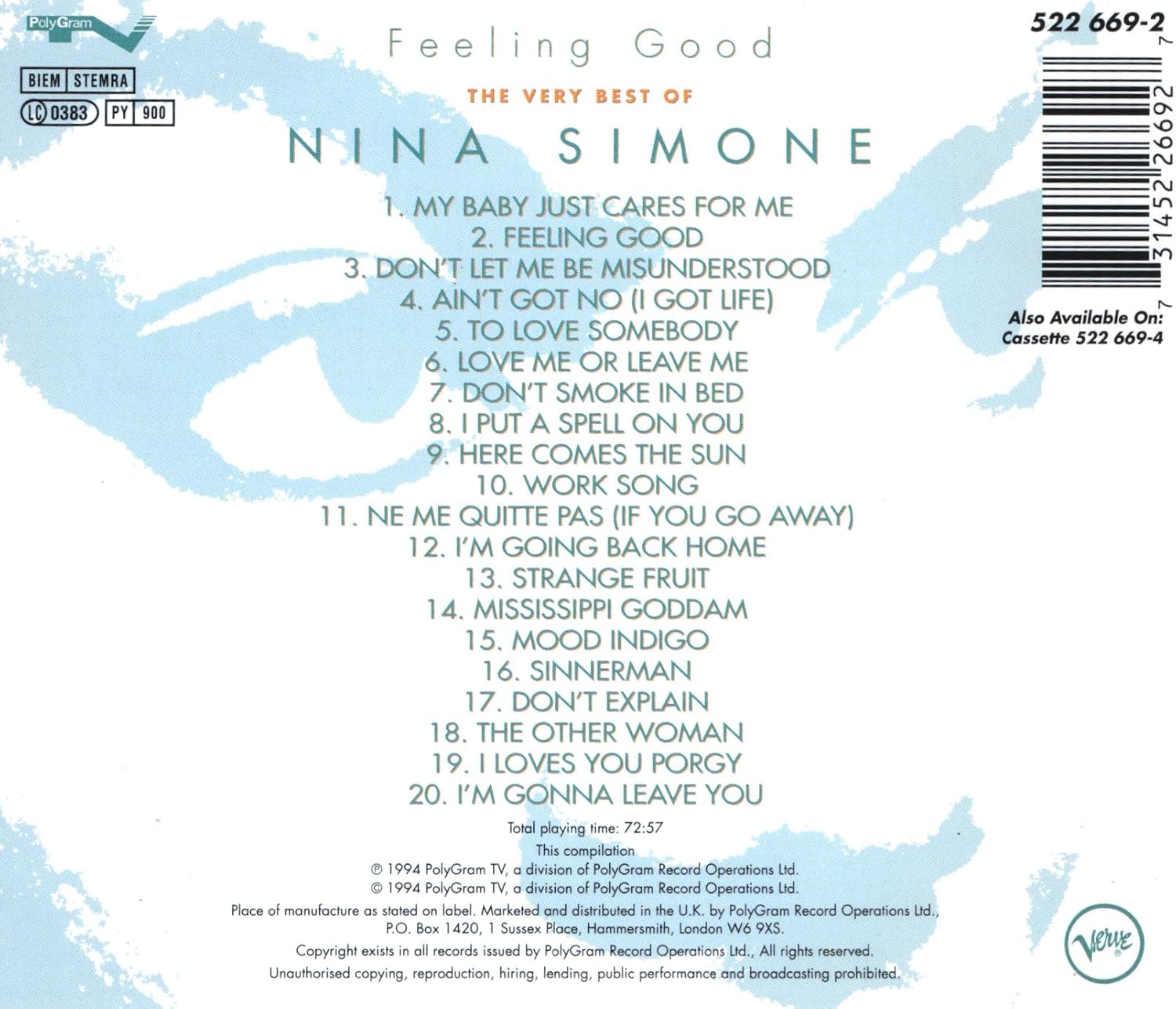 Feeling Good: The Very Best of Nina Simone