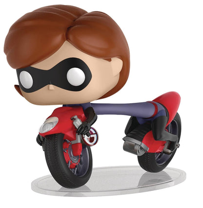 Funko Pop! Rides Disney Pixar the Incredibles - Bike and Elastigirl - Disney Pixar: the Incredibles - Collectable Vinyl Figure - Gift Idea - Official Merchandise - Toys for Kids & Adults