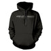 STIFF LITTLE FINGERS - INFLAMMABLE MATERIAL BLACK Hooded Sweatshirt Small