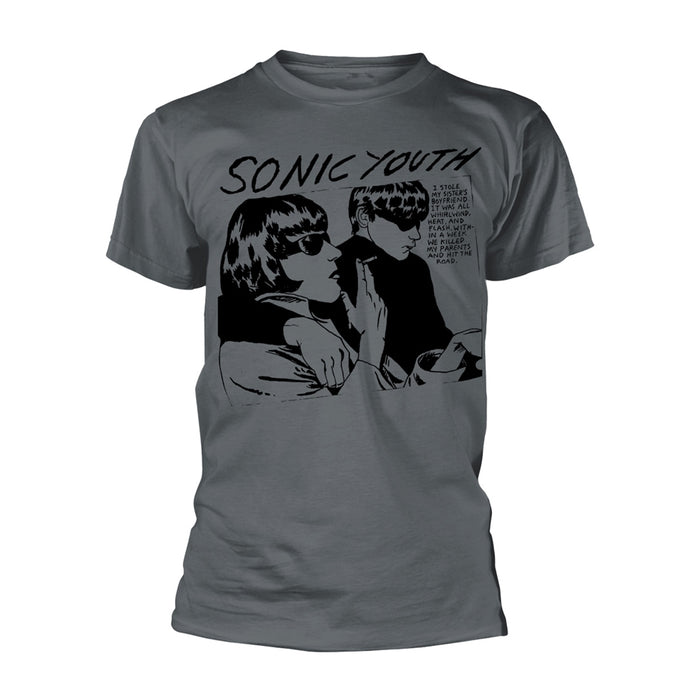 SONIC YOUTH - GOO ALBUM COVER (CHARCOAL) GREY T-Shirt X-Large