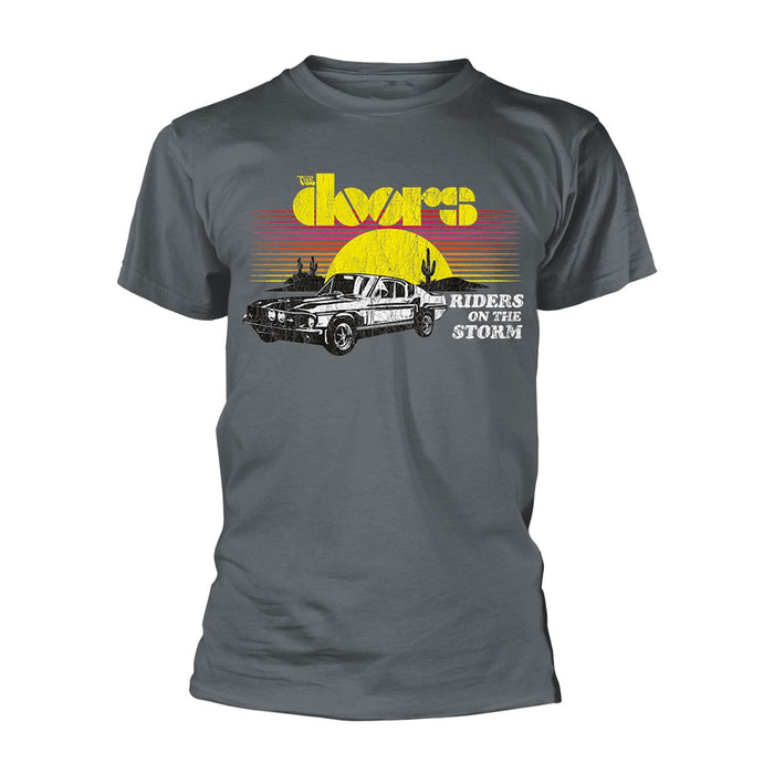 DOORS, THE - RIDERS ON THE STORM GREY T-Shirt XX-Large