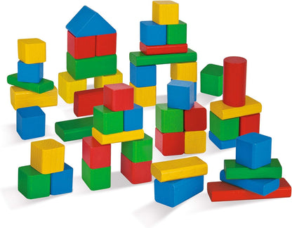 Heros Set of Colourful Bricks (50-Piece, Multi-Colour