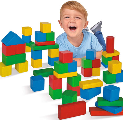 Heros Set of Colourful Bricks (50-Piece, Multi-Colour