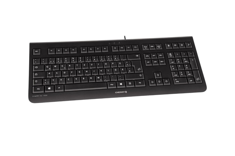 CHERRY KC 1000 JK-0800GB-2 USB Wire Keyboard, QWERTZ
