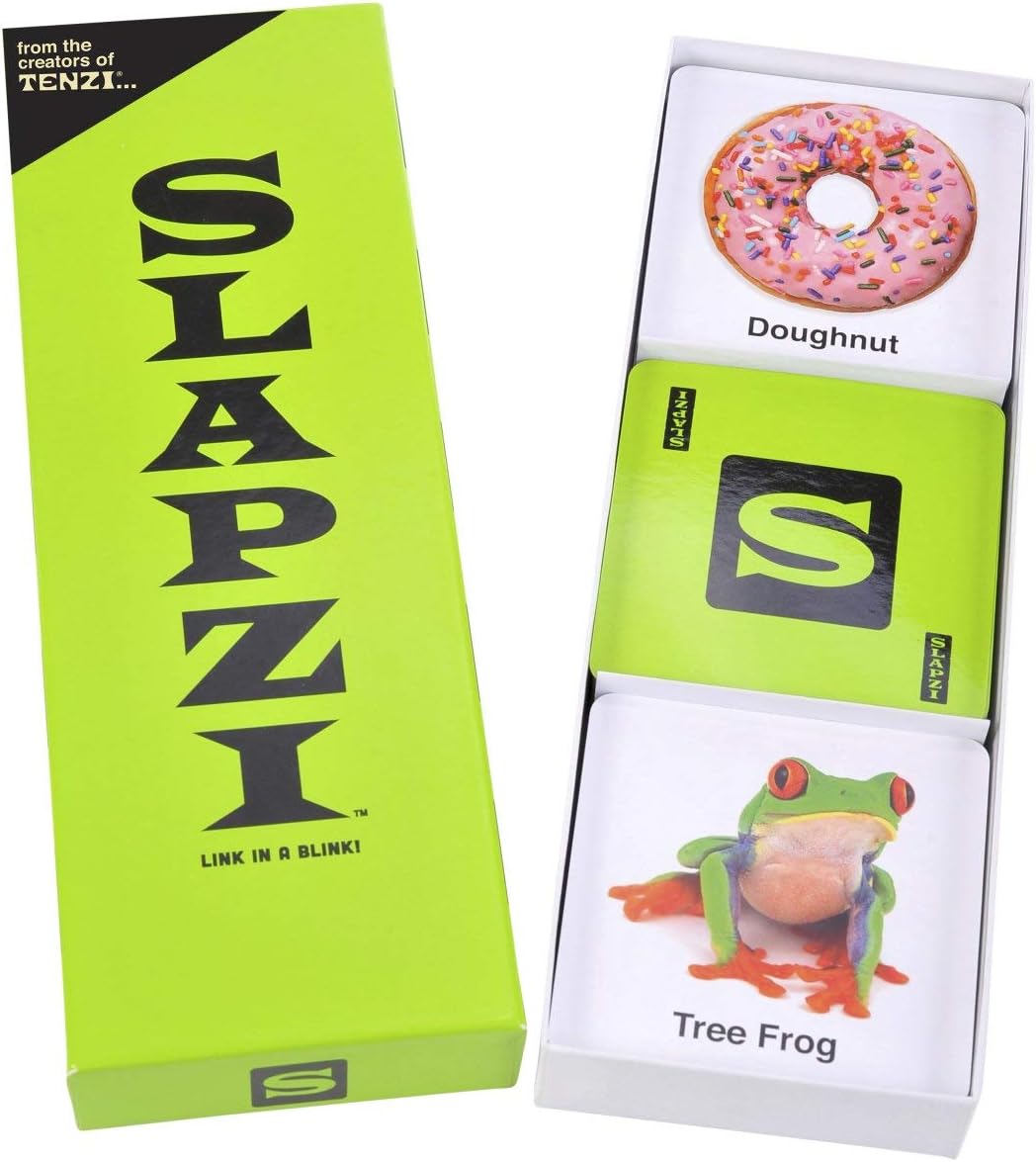 Carma Games | Slapzi | Party Card Game | Ages 8+ | 2-8 Players | 10 Minutes Playing Time