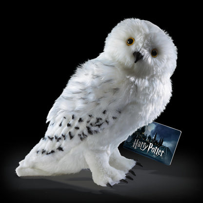 The Noble Collection Hedwig Collector's Plush Officially Licensed 14in (35cm) Harry Potter Toy Dolls Snowy Owl Plush - For Kids & Adults