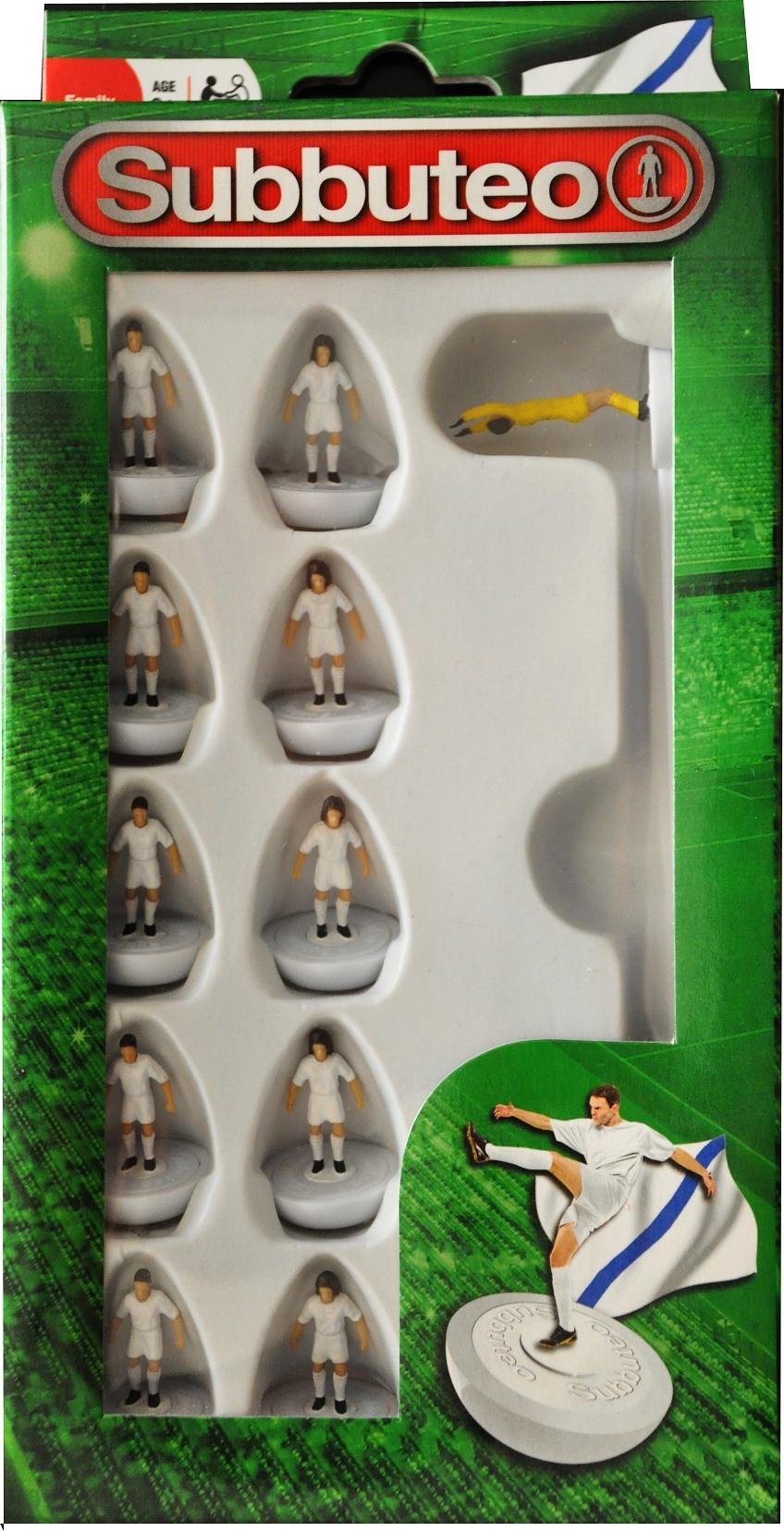 Subbuteo Football Team Set (White