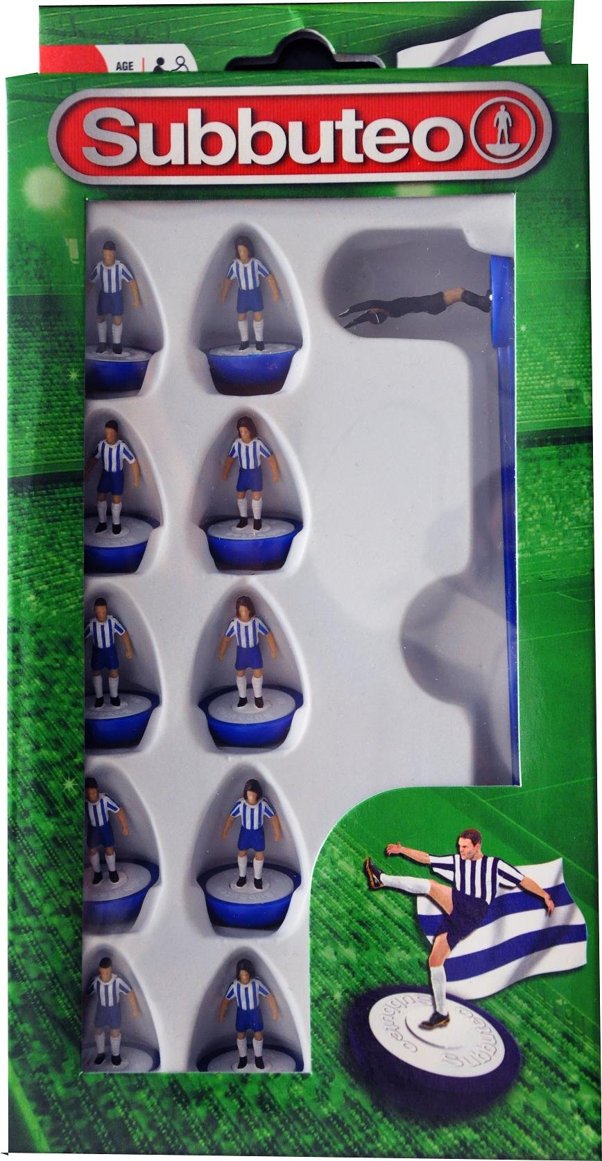 Subbuteo Football Team Set (Blue/ White
