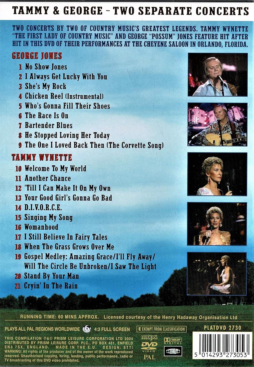 Tammy Wynette and George Jones