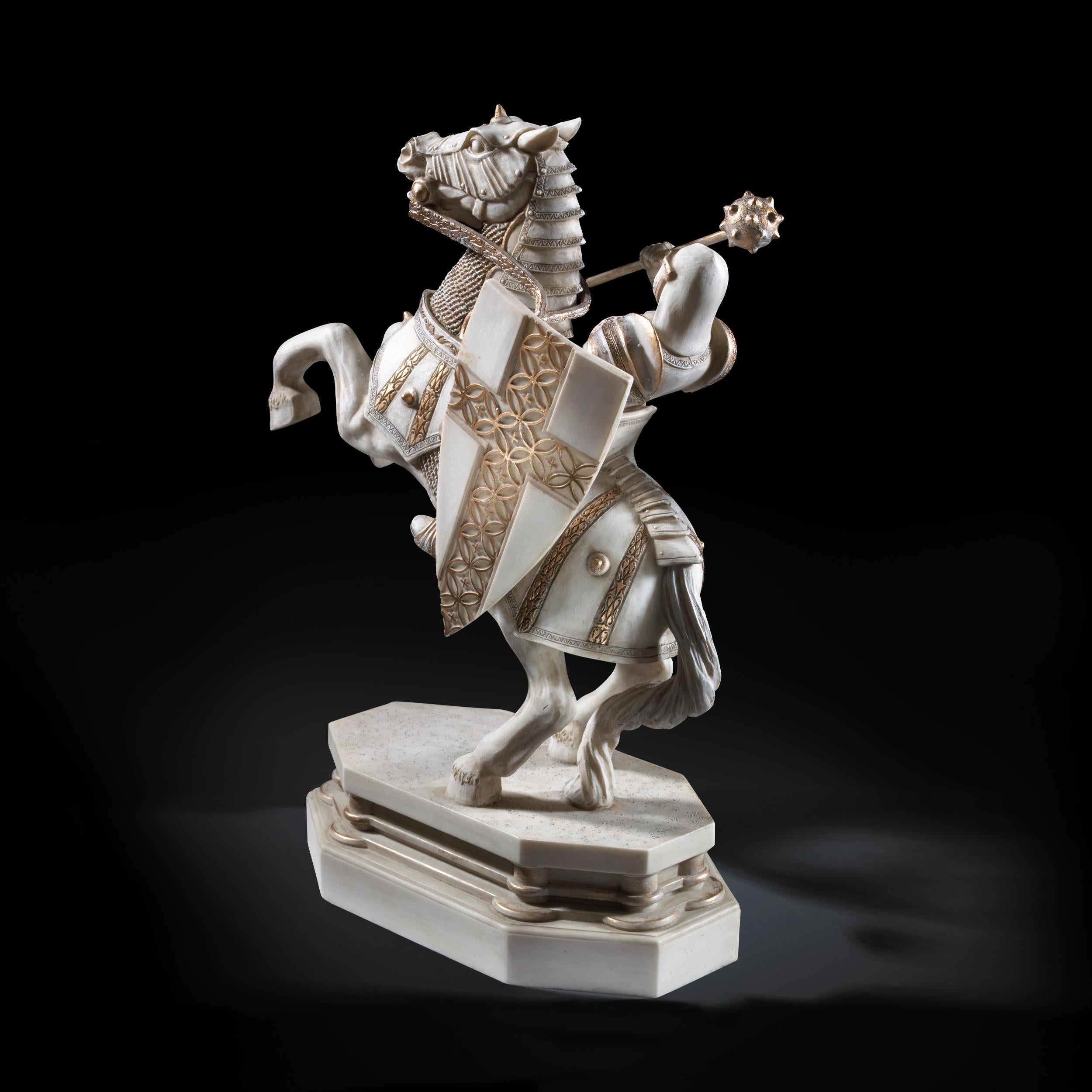 La noble colección White Knight Bookend