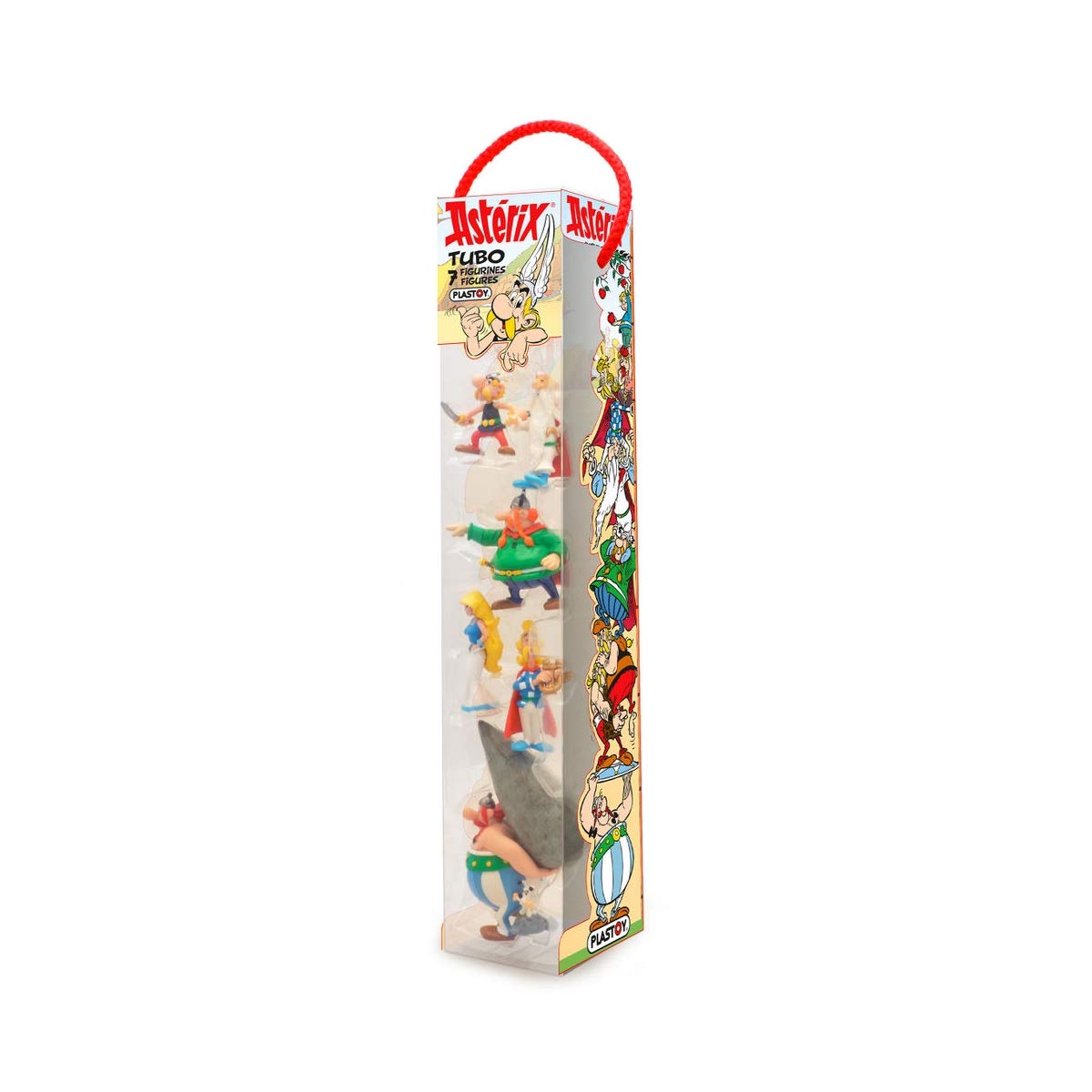 Plastoy SAS 70385 - Asterix Dorfbewohner - Tube (7 Figuren