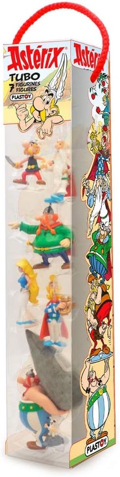 Plastoy SAS 70385 - Asterix Dorfbewohner - Tube (7 Figuren
