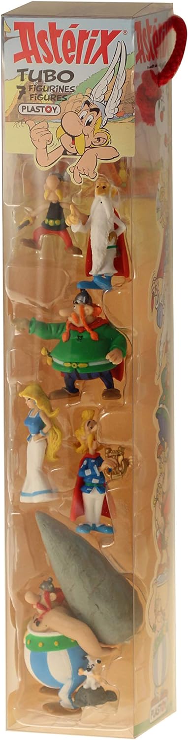 Plastoy SAS 70385 - Asterix Dorfbewohner - Tube (7 Figuren
